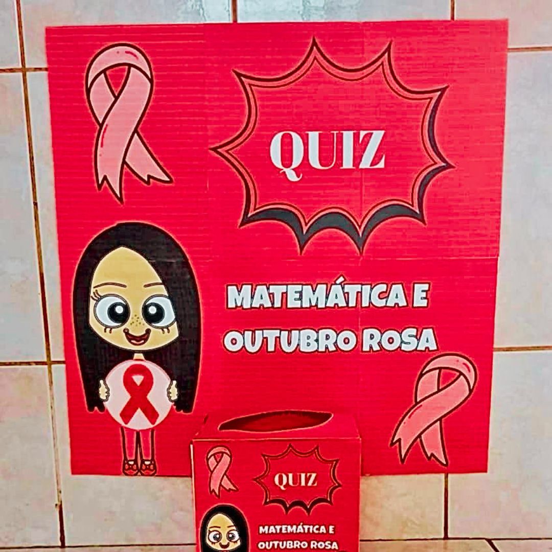 Caixa pedagógica / quiz: outubro rosa e matemática anos finais e ensino médio — amostra 5: Quiz de Matemática e Outubro… Caixa pedagógica / quiz: outubro rosa e matemática anos finais e ensino médio — amostra 5: Quiz de Matemática e Outubro…