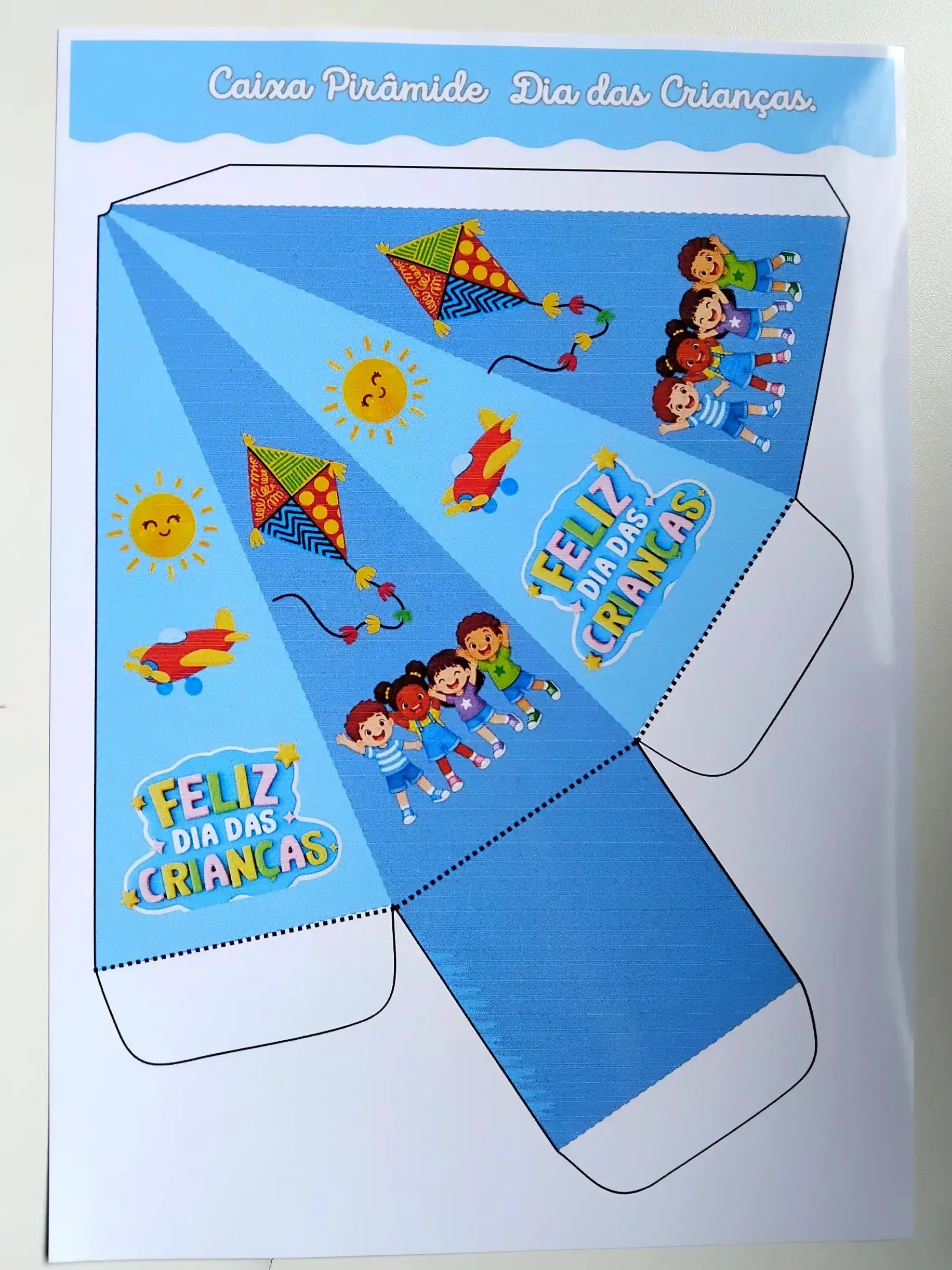 🎉 CAIXA PIRÂMIDE — DIA DAS CRIANÇAS 🎉 LEMBRANÇA — amostra 2: 🎉 CAIXA PIRÂMIDE — DIA DAS CRIANÇAS 🎉 Deixe as…