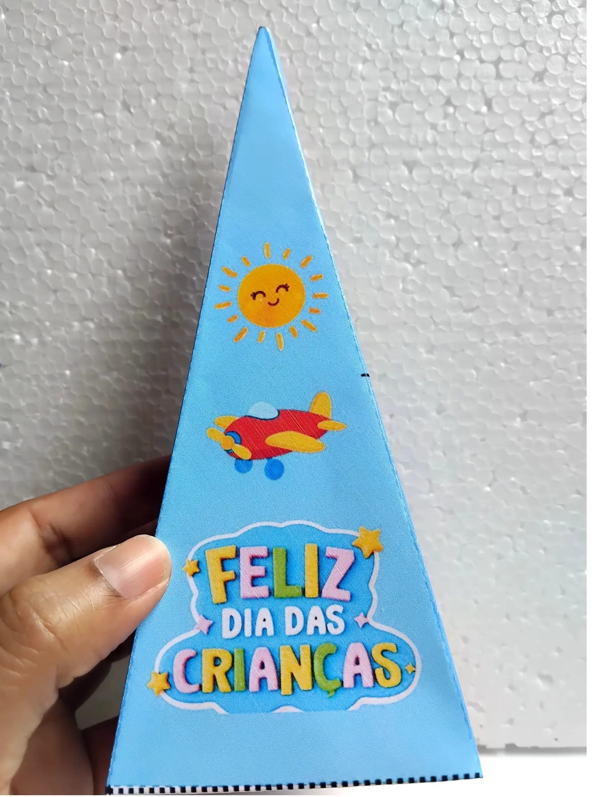 🎉 CAIXA PIRÂMIDE — DIA DAS CRIANÇAS 🎉 LEMBRANÇA — capa do material