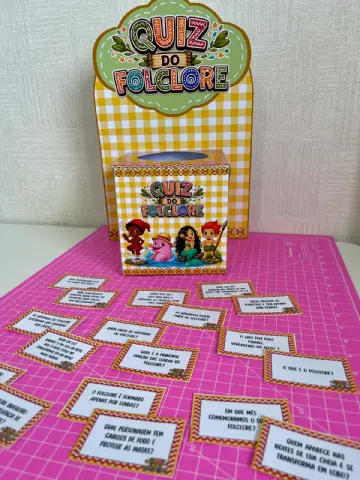 Caixa Quiz Do Folclore – PDF para Imprimir | Educação Infantil — amostra 4: Uma forma divertida e interativa de ensinar o…
