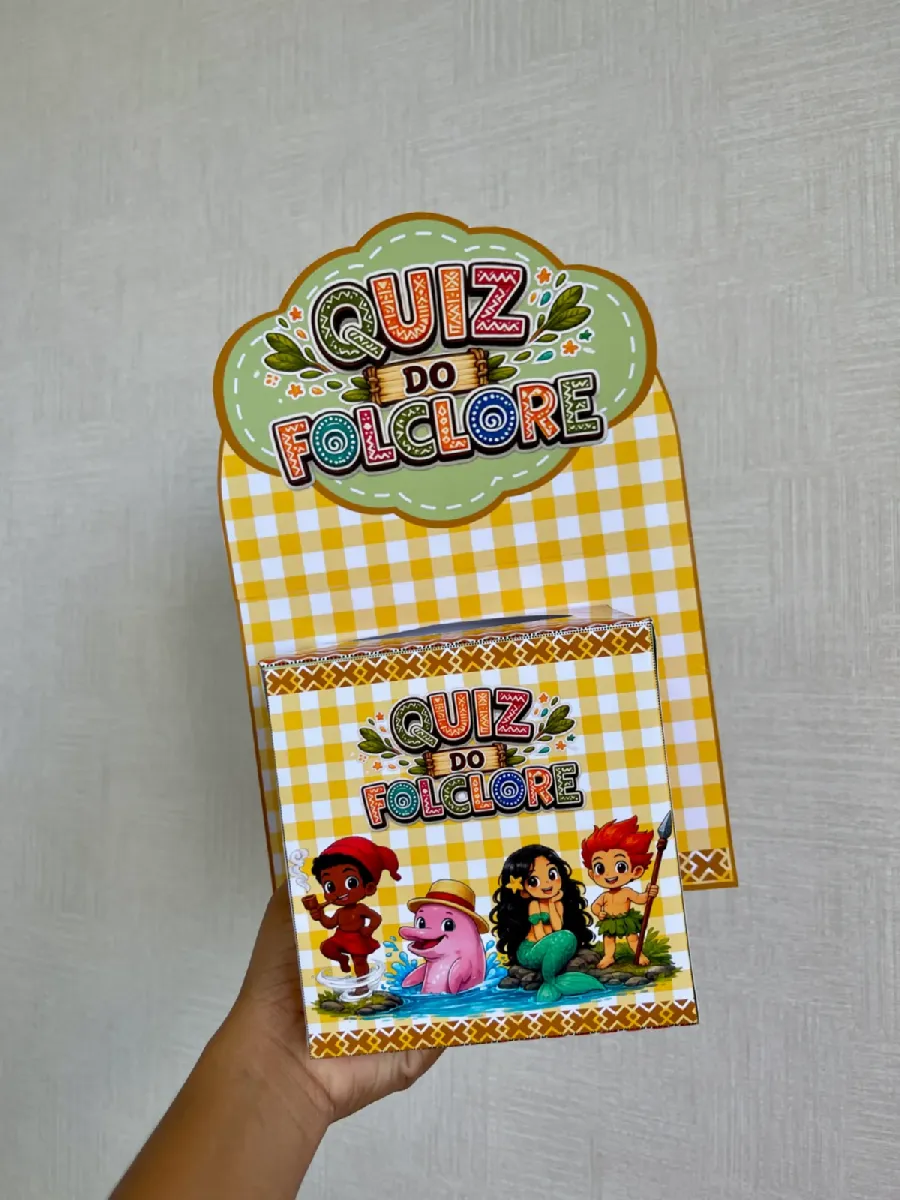 Caixa Quiz Do Folclore – PDF para Imprimir | Educação Infantil — Alfabetização para Educação Infantil: Uma forma divertida…