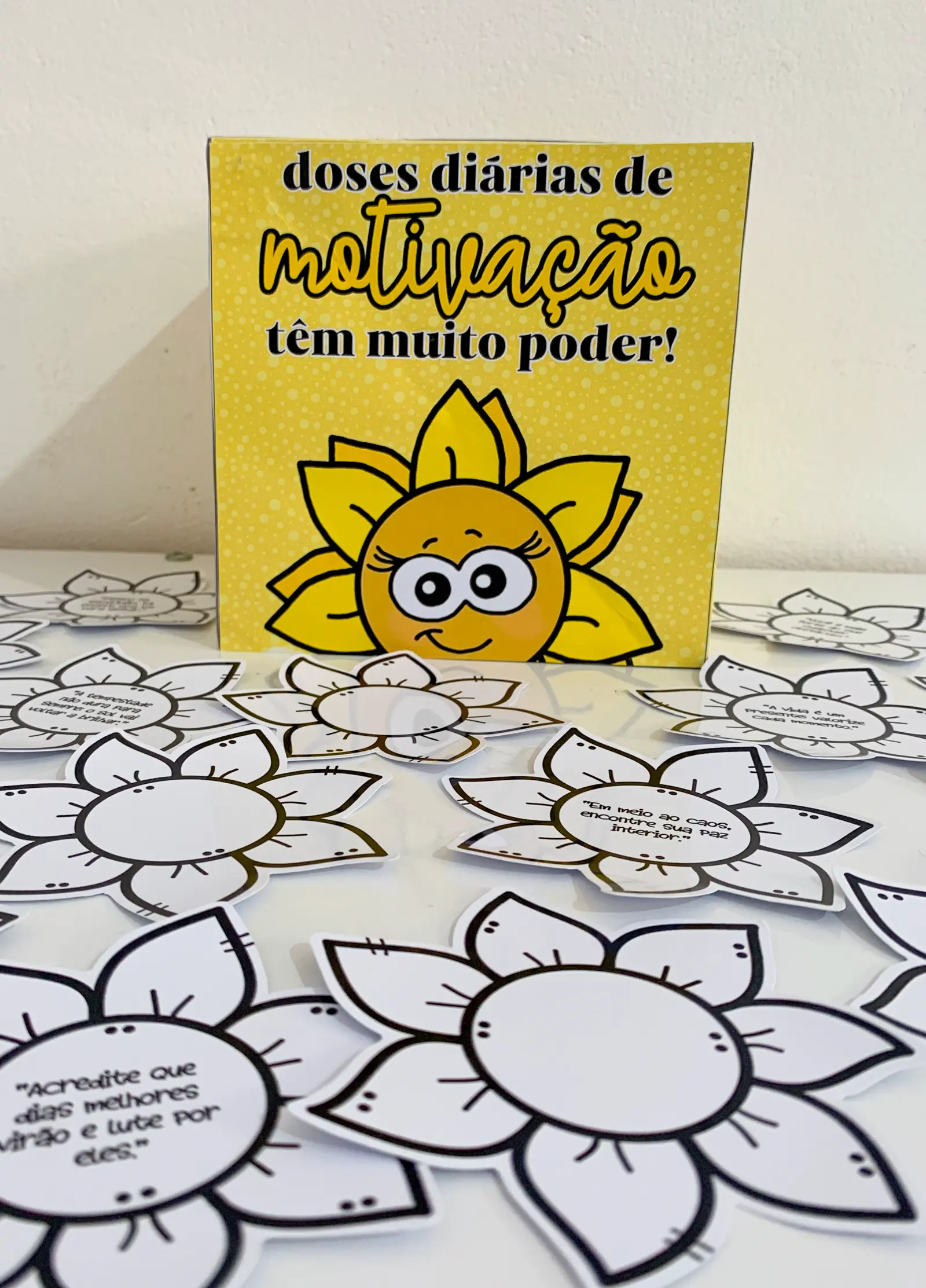 Caixa Setembro Amarelo – Cartões Motivacionais — amostra 3: Um recurso pedagógico lúdico e acolhedor para trabalhar o…