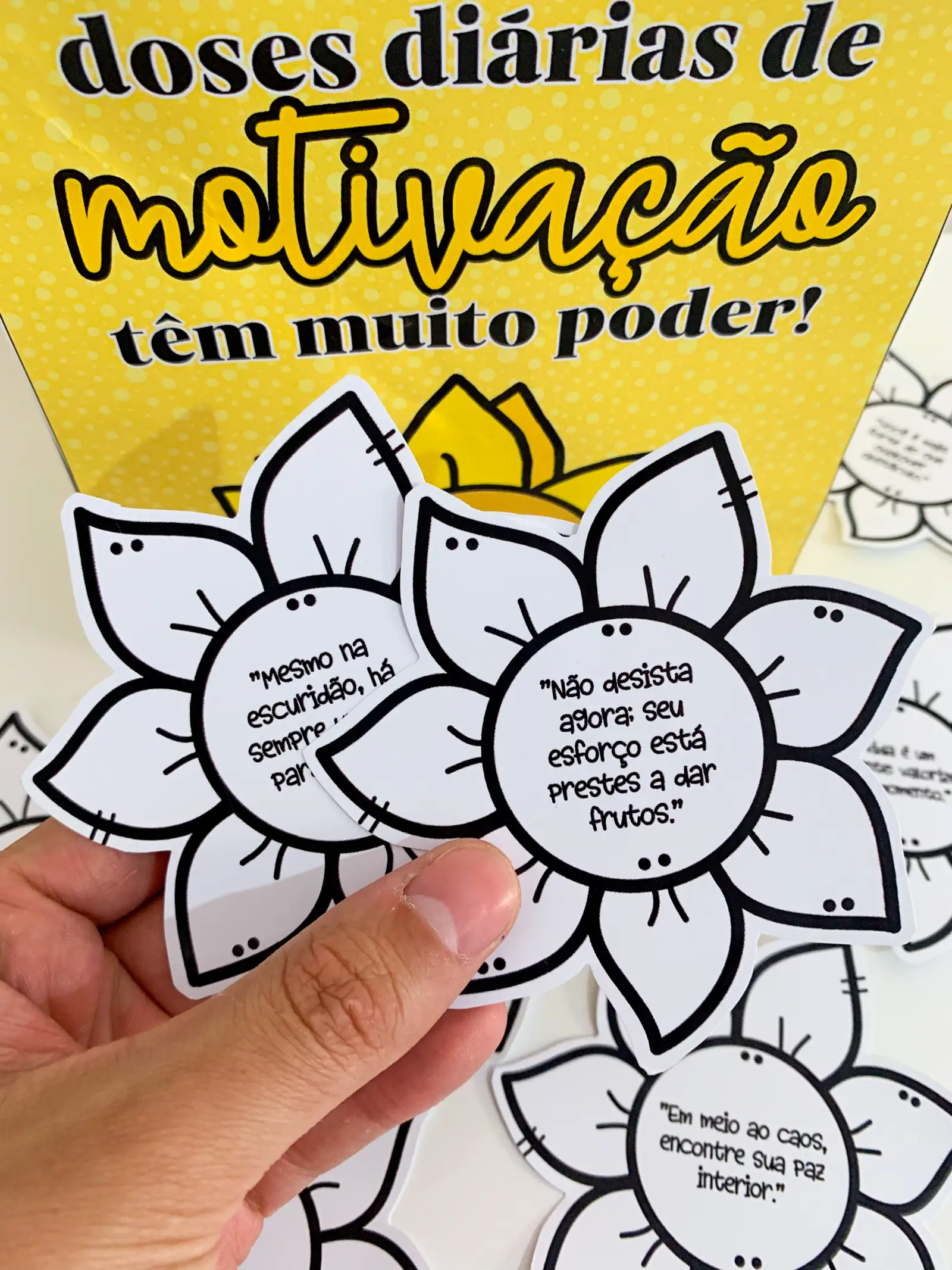 Caixa Setembro Amarelo – Cartões Motivacionais — amostra 5: Um recurso pedagógico lúdico e acolhedor para trabalhar o…