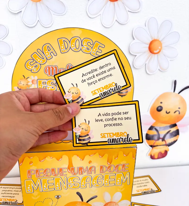 Caixa Setembro Amarelo: PDF com 36 Mensagens de Acolhimento — amostra 4: Para quem é indicado