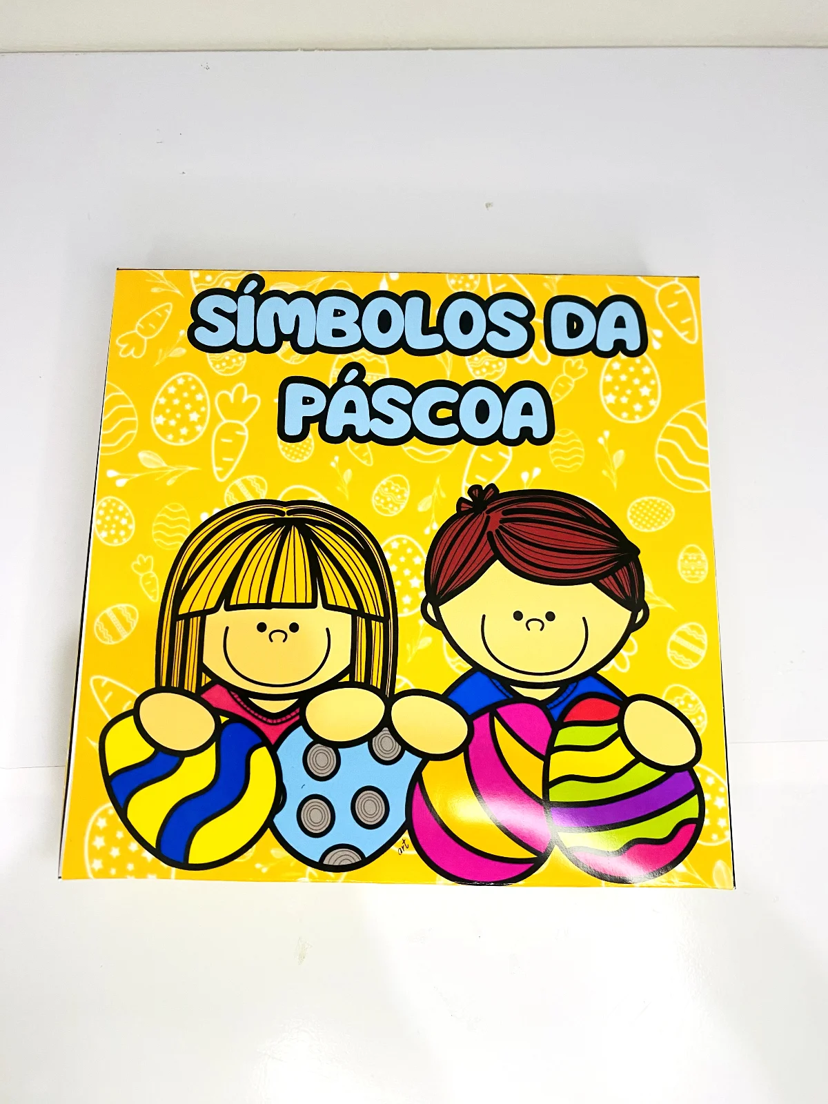 Caixa Símbolos da Páscoa — capa do material