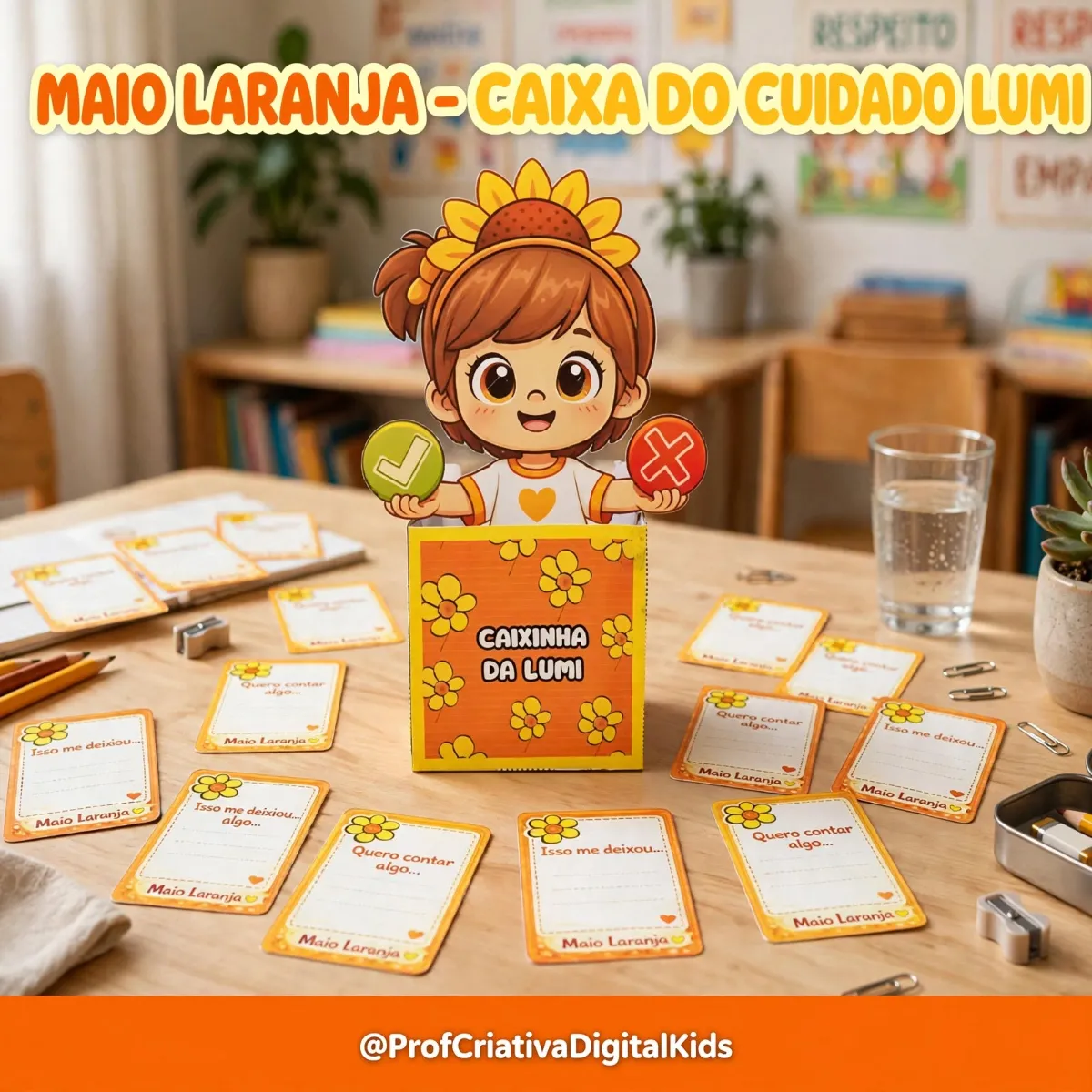 Caixinha da LUMI: A voz da Segurança - Maio Laranja — Outros para Todas as séries: Mais do que uma atividade lúdica, é uma…