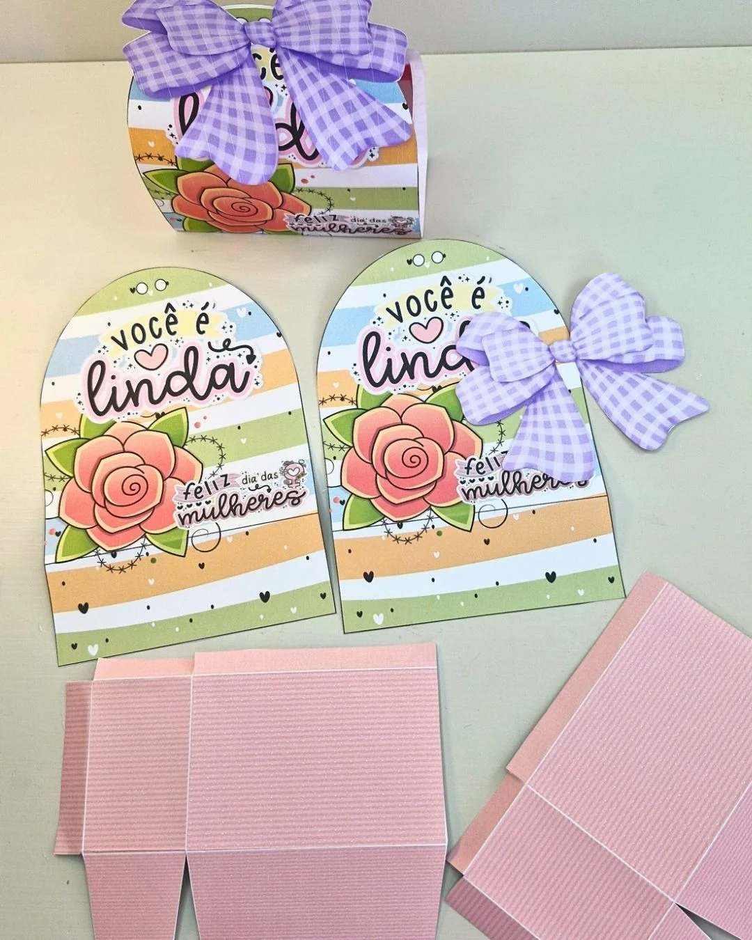 Caixinha Dia das Mulheres – Você é Linda — amostra 2: Um mimo simples que transmite carinho e valorização