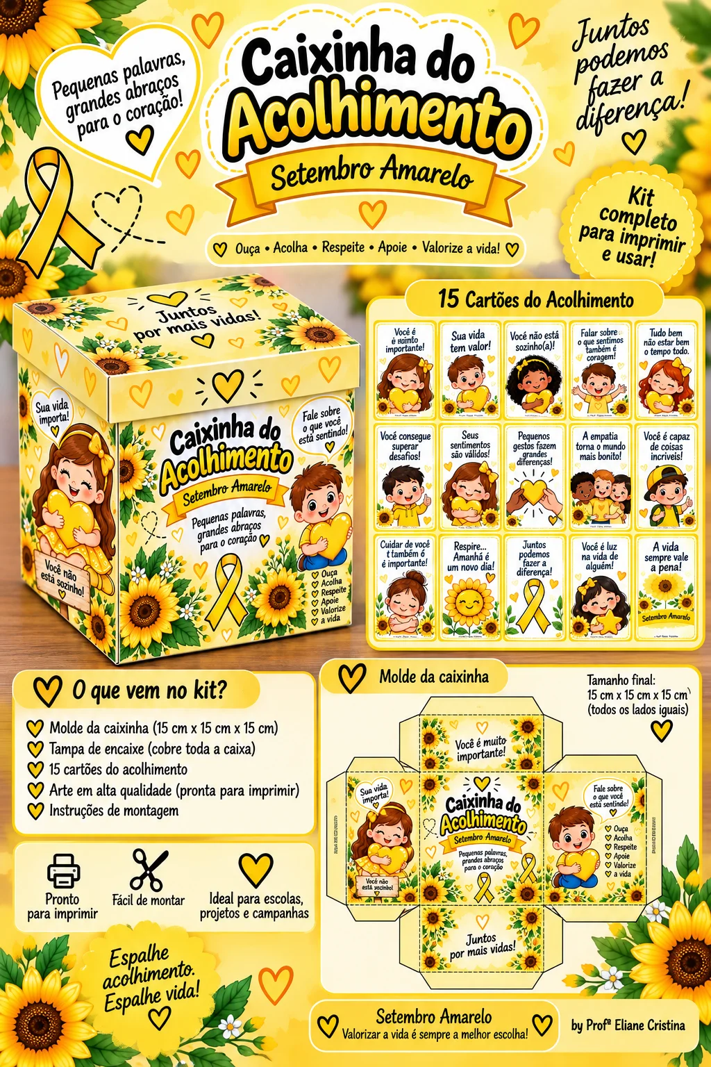Caixinha do Acolhimento PLR para revenda💛 — Caixinha do — capa do material