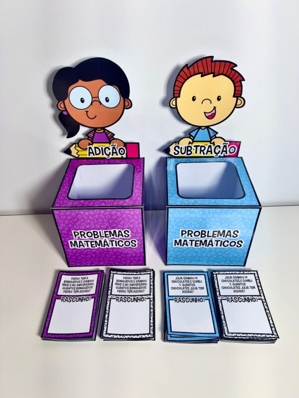 Caixinha dos problemas matemáticos – Material Pedagógico — capa do material