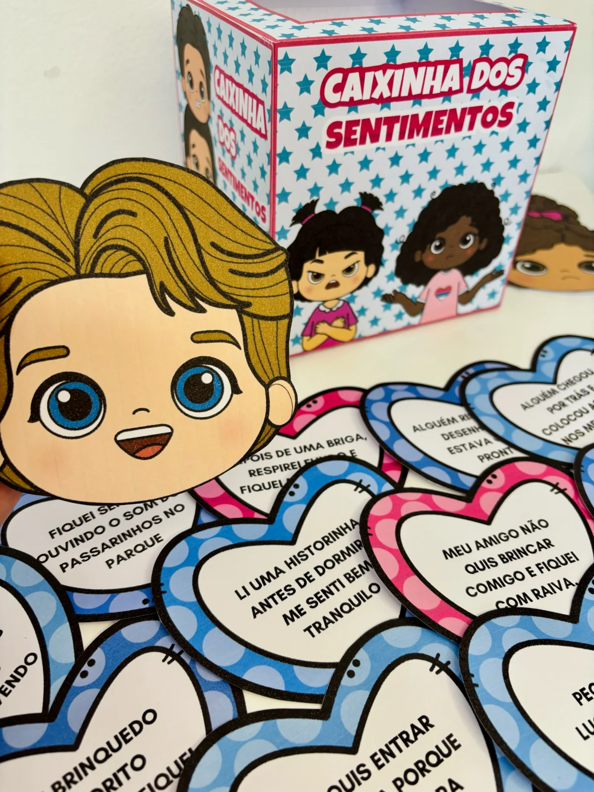 Caixinha dos sentimentos – Material Pedagógico — amostra 2: Sobre o Caixinha dos sentimentos