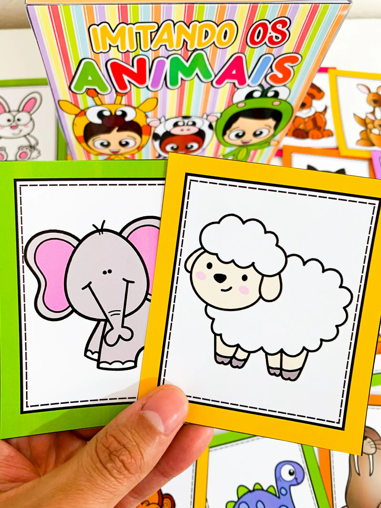 Caixinha “Imitando os Animais” – Educação Infantil — amostra 2: Sobre o Caixinha “Imitando os Animais” – Educação Infantil