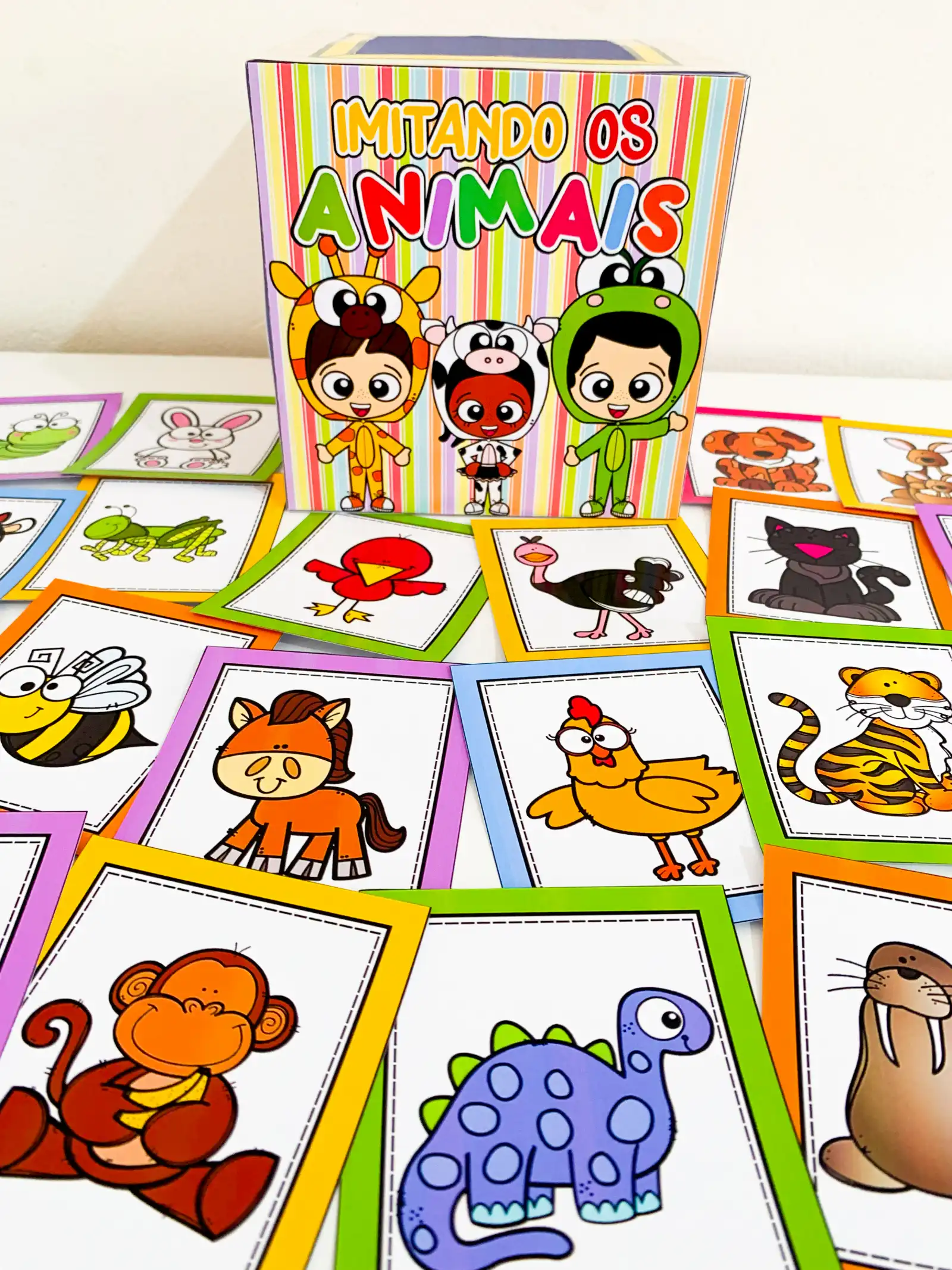 Caixinha “Imitando os Animais” – Educação Infantil — capa do material