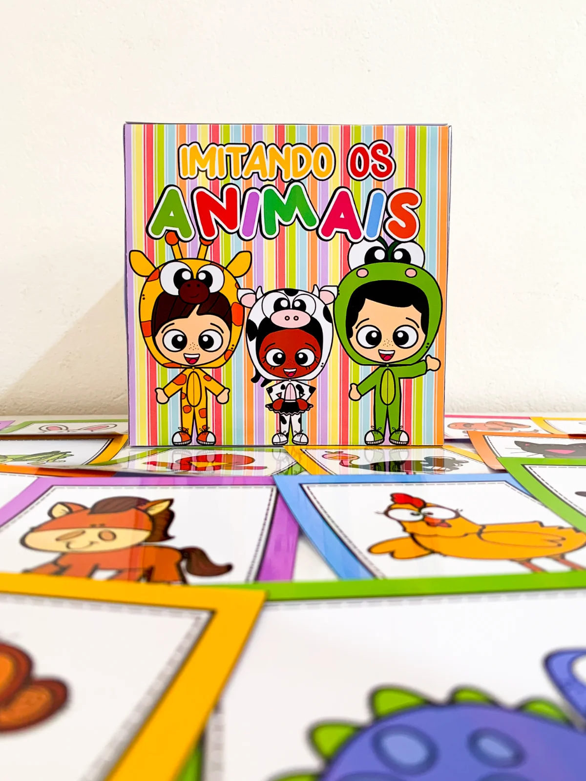 Caixinha Imitando os animais - Educação infantil — amostra 1: O arquivo "Caixinha Imitando os Animais " é um recurso…