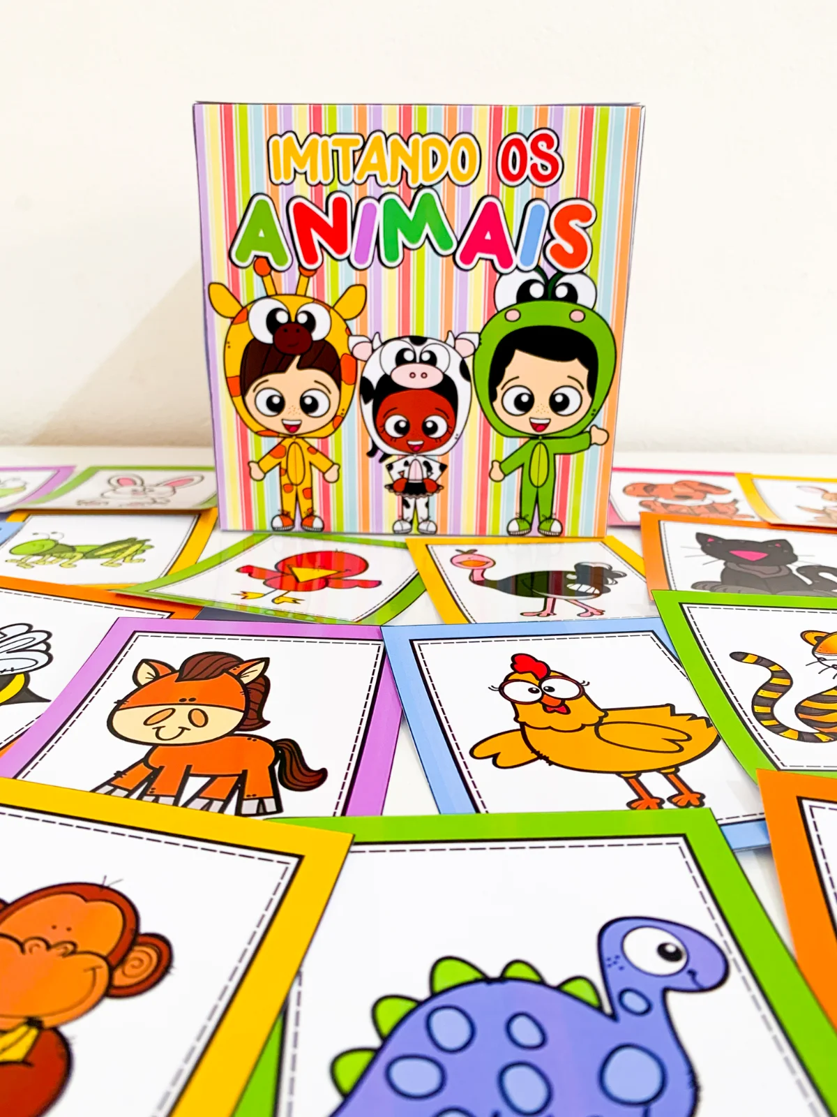 Caixinha Imitando os animais - Educação infantil — amostra 2: O arquivo "Caixinha Imitando os Animais " é um recurso…