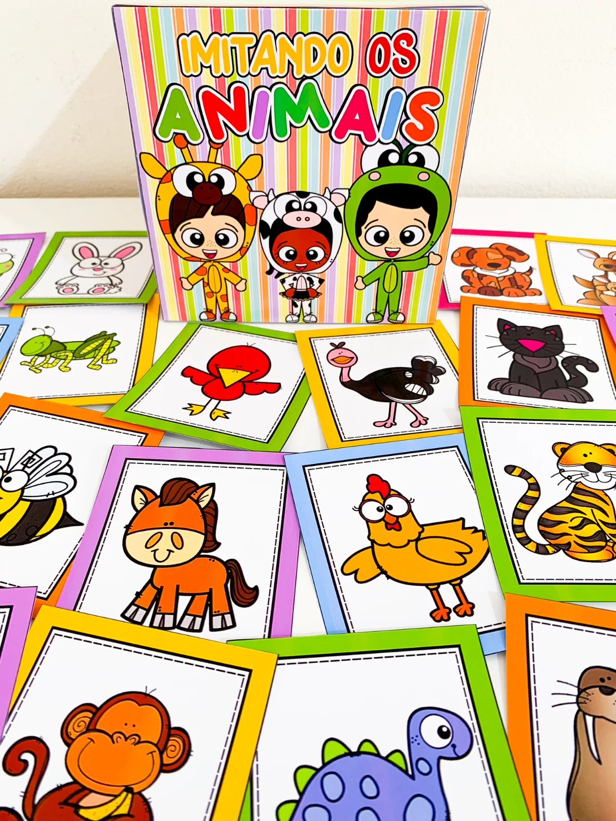 Caixinha Imitando os animais - Educação infantil — amostra 3: O arquivo "Caixinha Imitando os Animais " é um recurso…