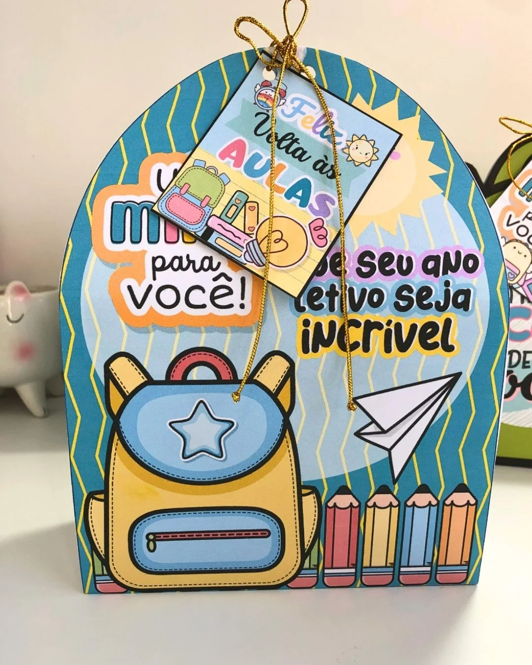Caixinha Volta às Aulas Mimos – Material Pedagógico — amostra 2: Um arquivo lindo, fácil de montar e perfeito para…