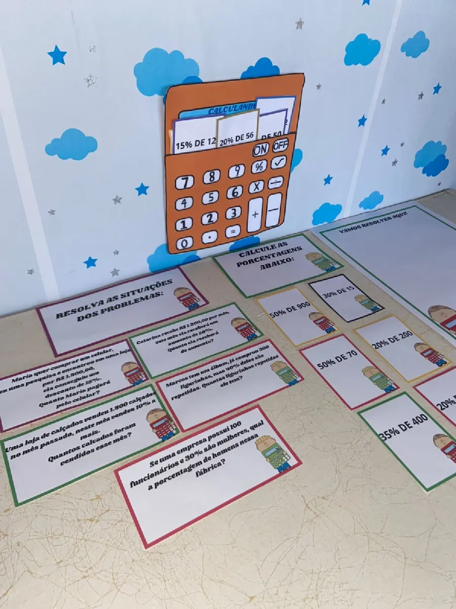 🪙 CALCULANDO AS PORCENTAGENS 🪙Perfeito para o 4º e 5º ano! — Matemática para 5º ano: Desafie seus alunos a dominar as…