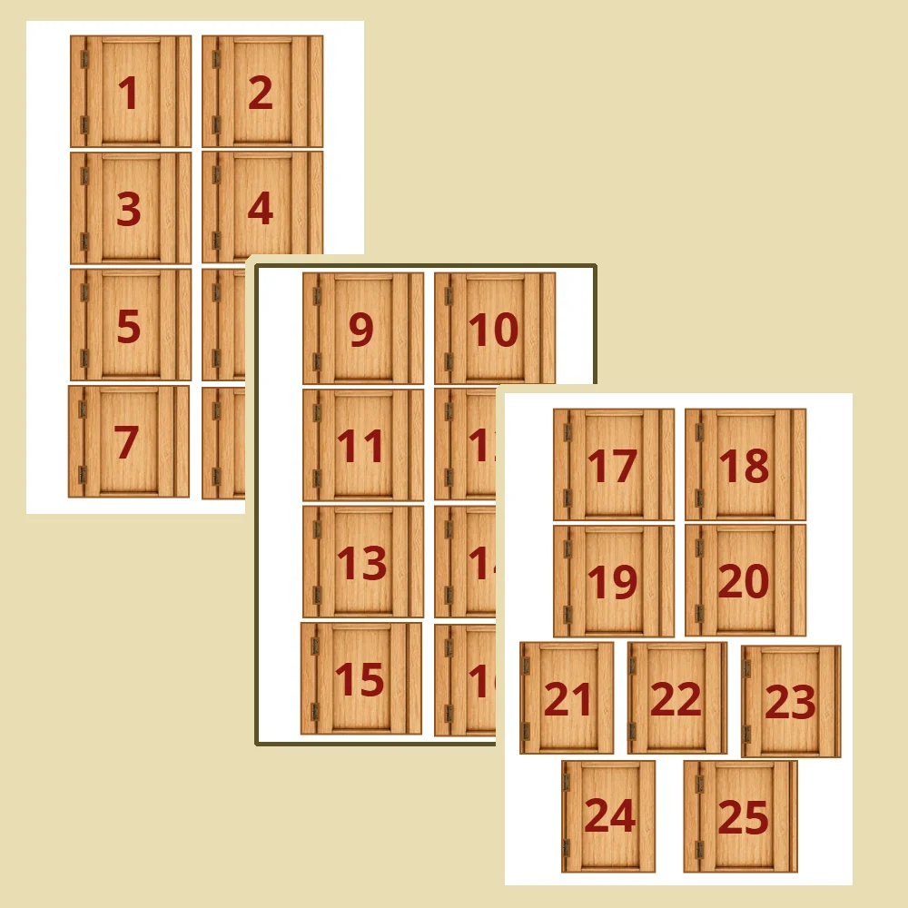 CALENDÁRIO DO ADVENTO - 25 Dias de Esperança, Amor e Luz (infantil) — amostra 3: Mais do que um calendário, é um convite…