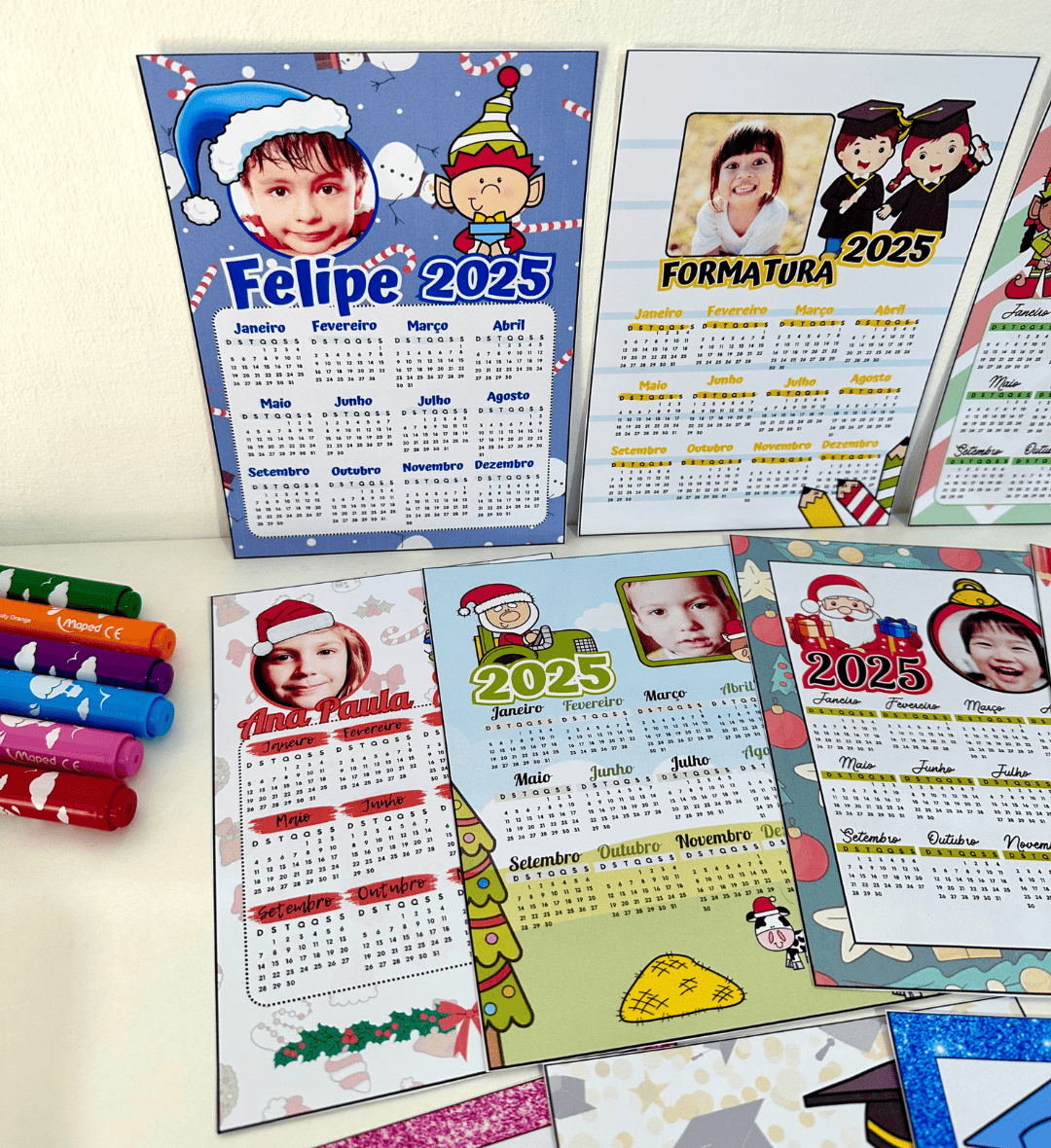 Calendários 2025 com Foto: PDF com 11 Modelos para Personalizar — amostra 4: Para quem é indicado