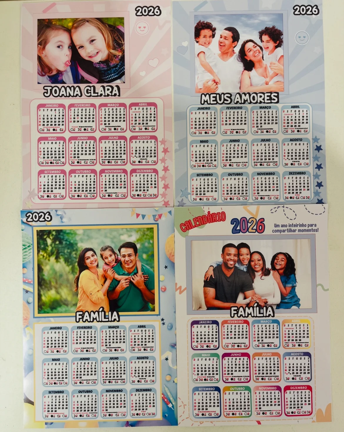 Calendários editáveis pelo canva — amostra 3: Calendário editáveis no canva 🎄 Transforme lembranças em memórias especiais