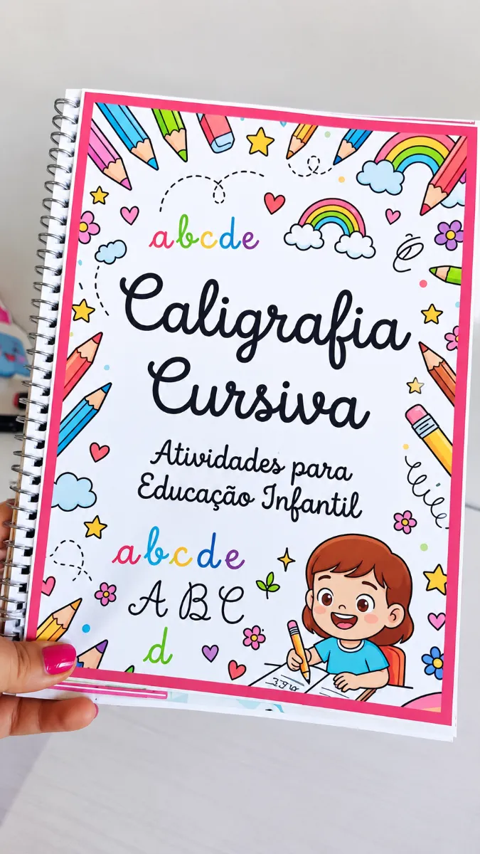Caligrafia Cursiva – Apostila de Atividades em PDF — amostra 2: Apostila de Caligrafia Cursiva em PDF com 17 páginas,…