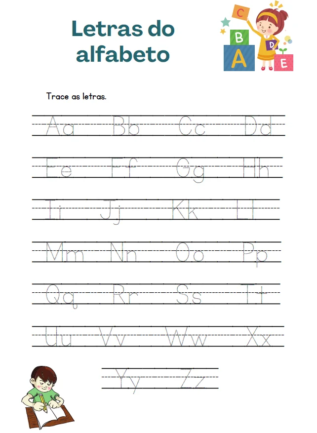 CALIGRAFIA - MINI APOSTILA - ANOS INICIAIS - 166 PÁGINAS — amostra 2: Este material reúne atividades para praticar a…