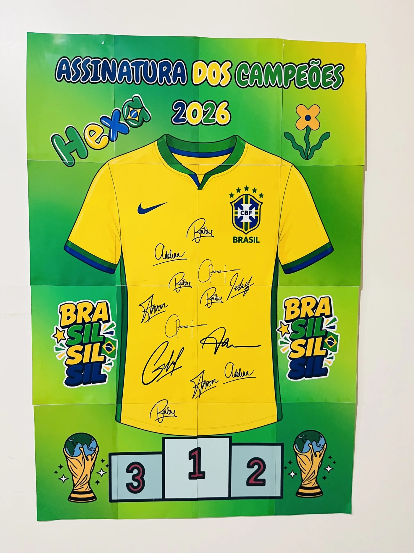 CAMISA ASSINATURA DOS CAMPEÕES 2026 — amostra 2: CAMISA ASSINATURA DOS CAMPEÕES 2026 💚🏆 A Copa 2026 já está chegando e…
