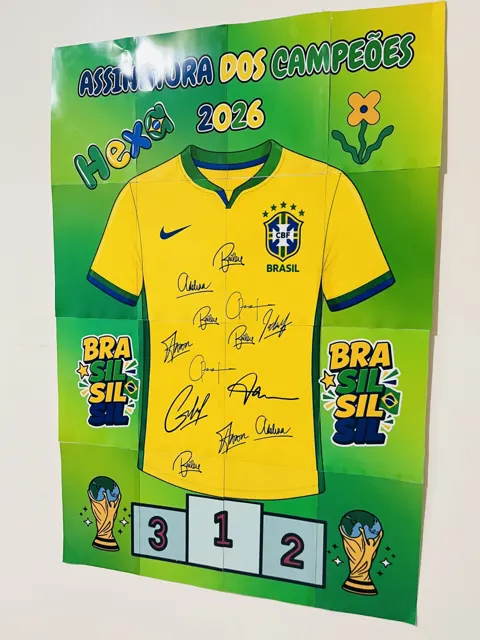 CAMISA ASSINATURA DOS CAMPEÕES 2026 — capa do material