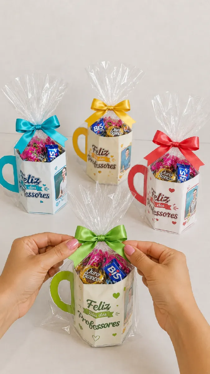 Canecas de Papel - Lembrancinha Dia dos Professores Personalizada (cópia) — Datas comemorativas para Educação Infantil: A…