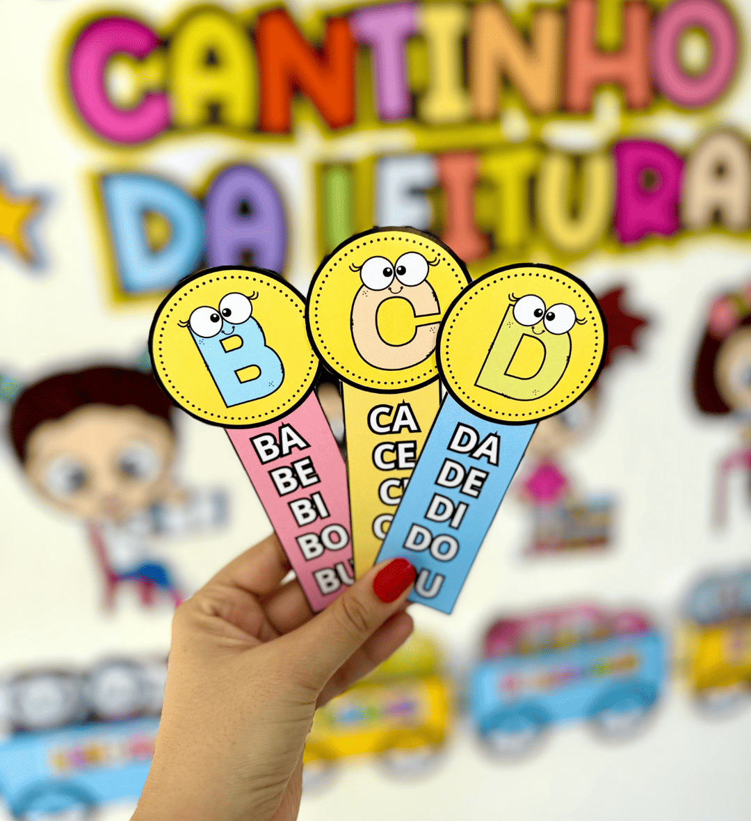 Cantinho da Leitura em PDF: Painel com Fichas para Alfabetização — amostra 4: Para quem o material é indicado