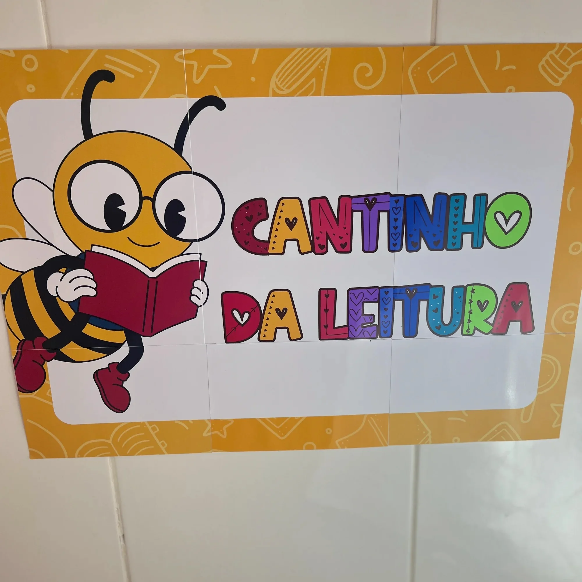 Cantinho da Leitura – Painel para Sala de Aula — capa do material