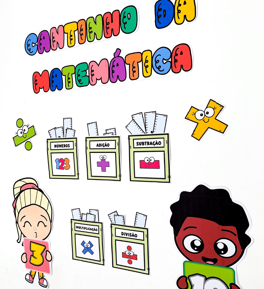 Cantinho da Matemática em PDF para Educação Infantil e Fund I — amostra 1: Cantinho da Matemática: um espaço para explorar…