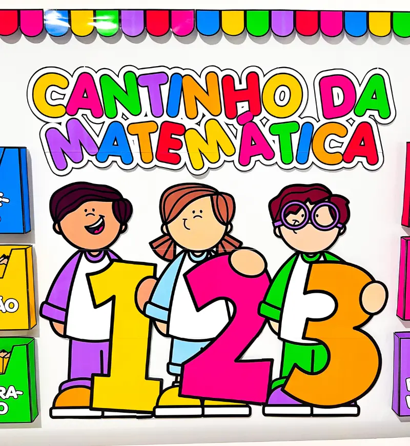 Cantinho da Matemática: Painel e Fichas em PDF para Imprimir — amostra 4: Para quem é indicado