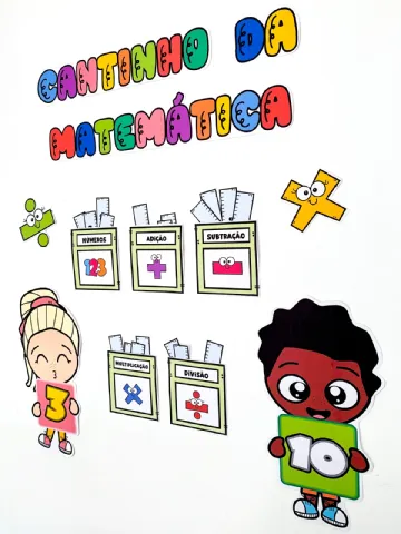 CANTINHO DA MATEMATICA – PDF para Imprimir — amostra 4: Recurso Cantinho da Matemática para trabalhar o conteúdo com…