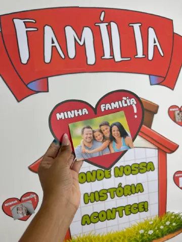 Cantinho Dia da Familia – PDF para Imprimir — amostra 3: UM CANTINHO ESPECIAL PARA CELEBRAR A FAMÍLIA