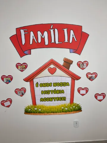 Cantinho Dia da Familia – PDF para Imprimir — amostra 4: UM CANTINHO ESPECIAL PARA CELEBRAR A FAMÍLIA