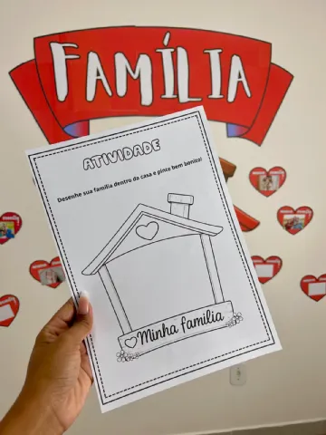 Cantinho Dia da Familia – PDF para Imprimir — amostra 5: UM CANTINHO ESPECIAL PARA CELEBRAR A FAMÍLIA
