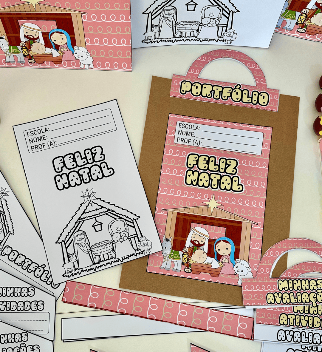 Capas de atividades Natal Cristão 2: kit em PDF para imprimir — amostra 4: Para quem é indicado