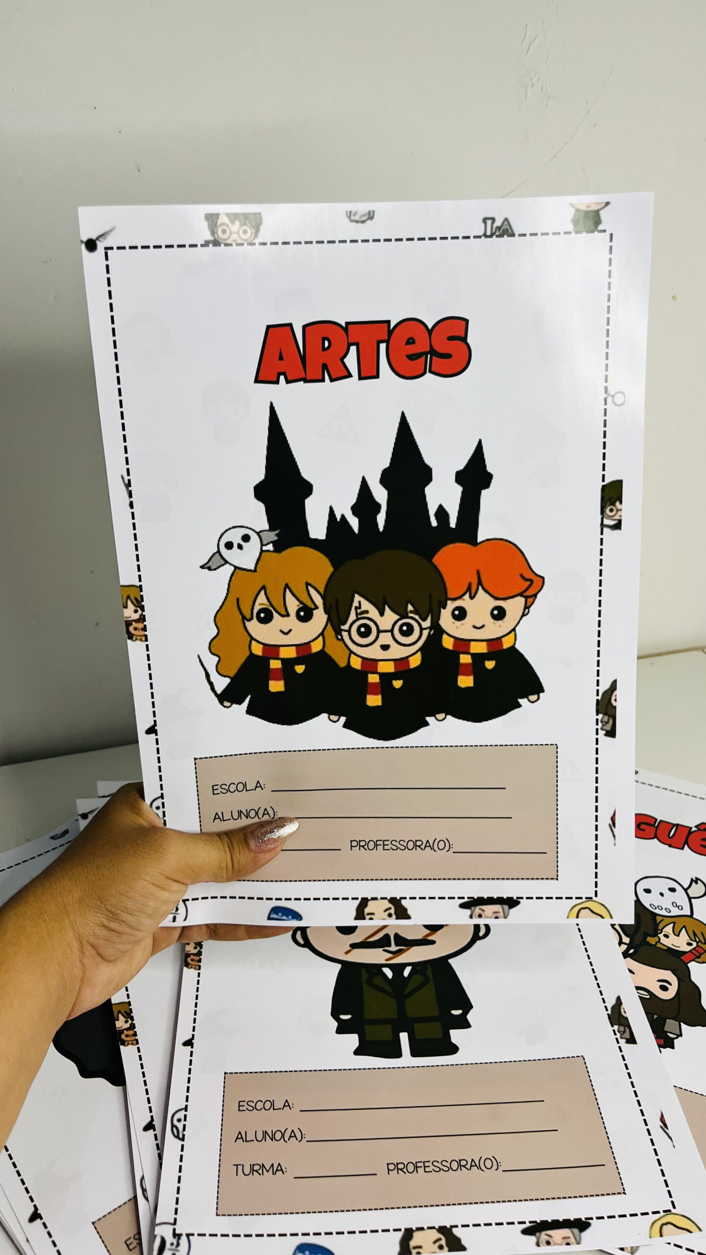 Capas para cadernos harry potter | Educação Infantil e Anos Iniciais — amostra 1: Sobre o CAPAS PARA CADERNOS HARRY POTTER