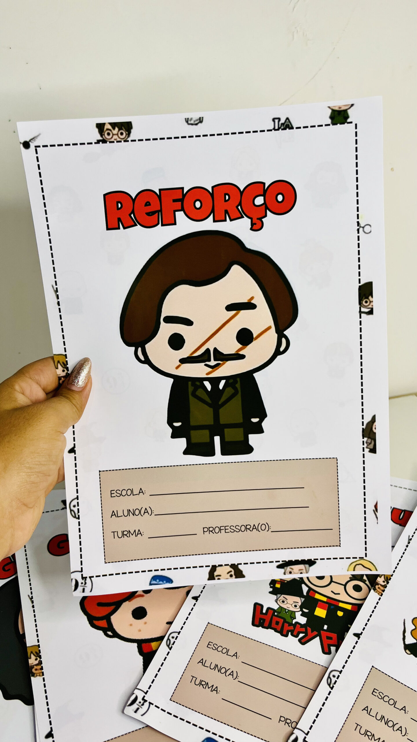 Capas para cadernos harry potter | Educação Infantil e Anos Iniciais — amostra 2: Para quem é indicado