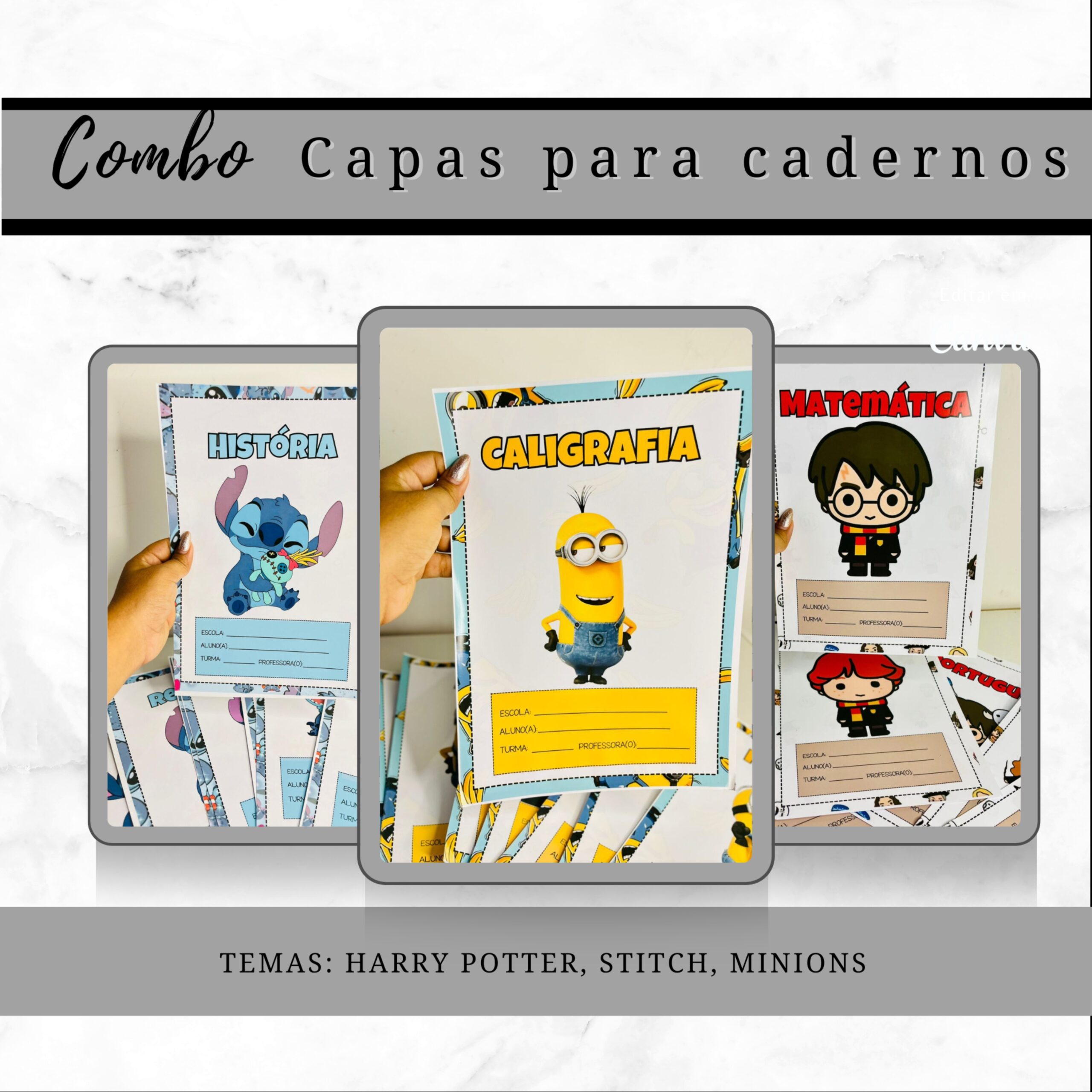 Capas para cadernos harry potter | Educação Infantil e Anos Iniciais — Matemática para Educação Infantil: Apresentamos uma…