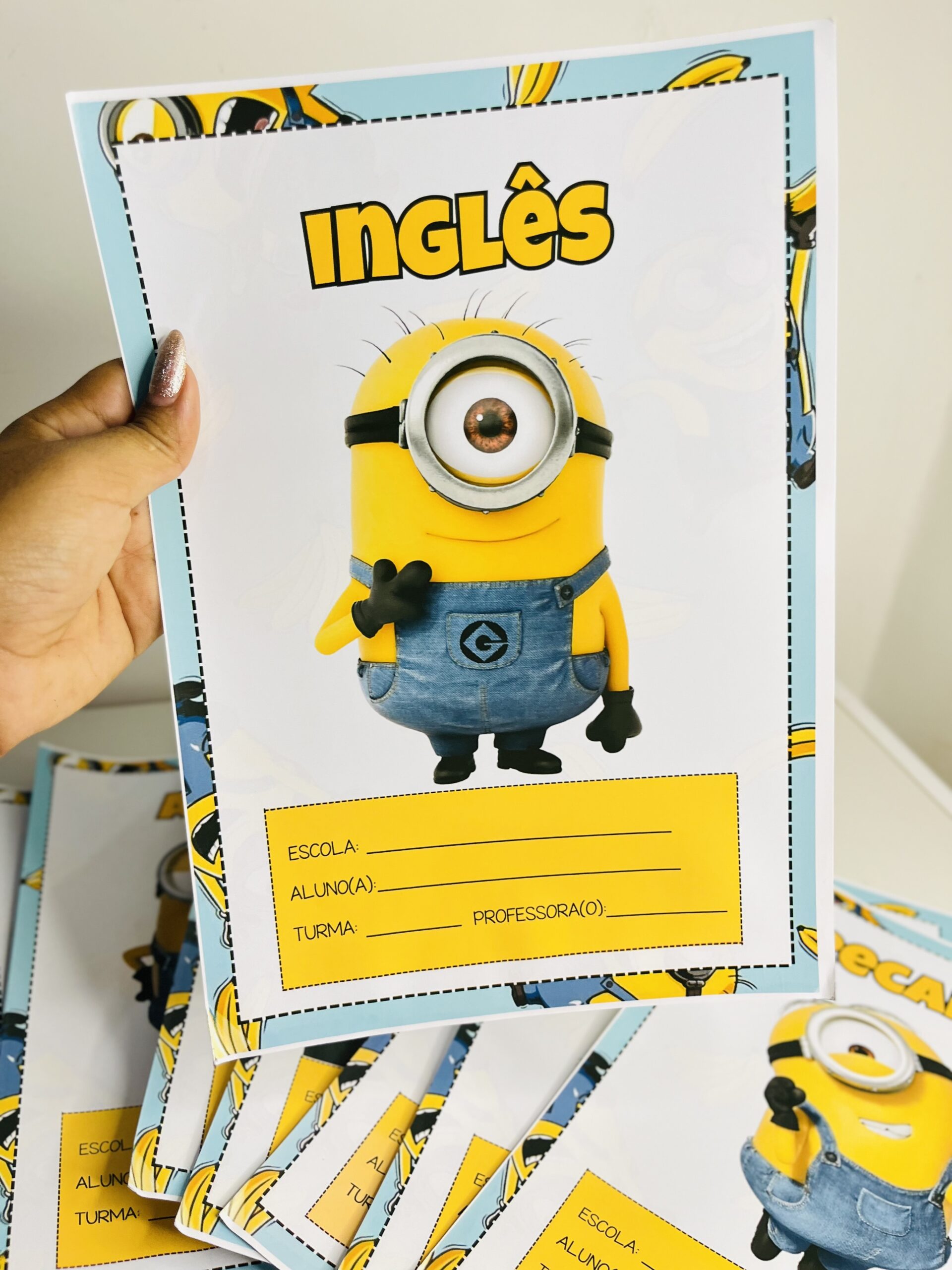 Capas para cadernos minions | Educação Infantil e Anos Iniciais — amostra 2: Para quem é indicado Capas para cadernos minions | Educação Infantil e Anos Iniciais — amostra 2: Para quem é indicado