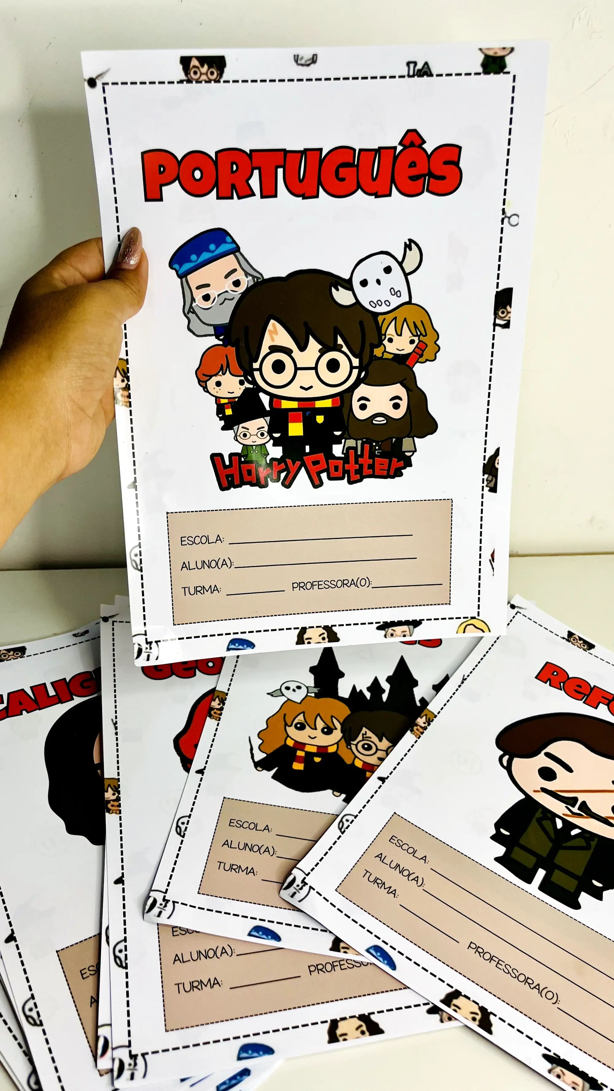 Capas para Cadernos Stitch – Educação Infantil e Anos Iniciais — capa do material