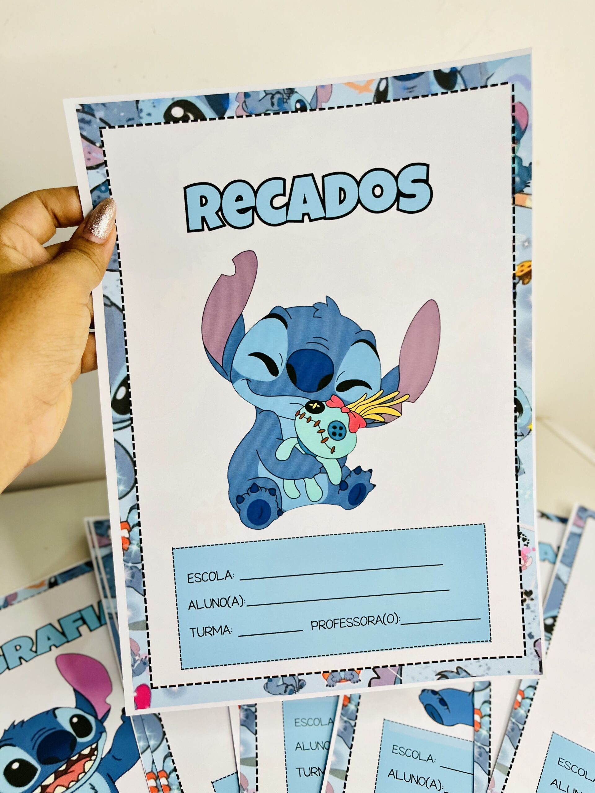 Capas para cadernos stitch | Educação Infantil e Anos Iniciais — amostra 2: Para quem é indicado