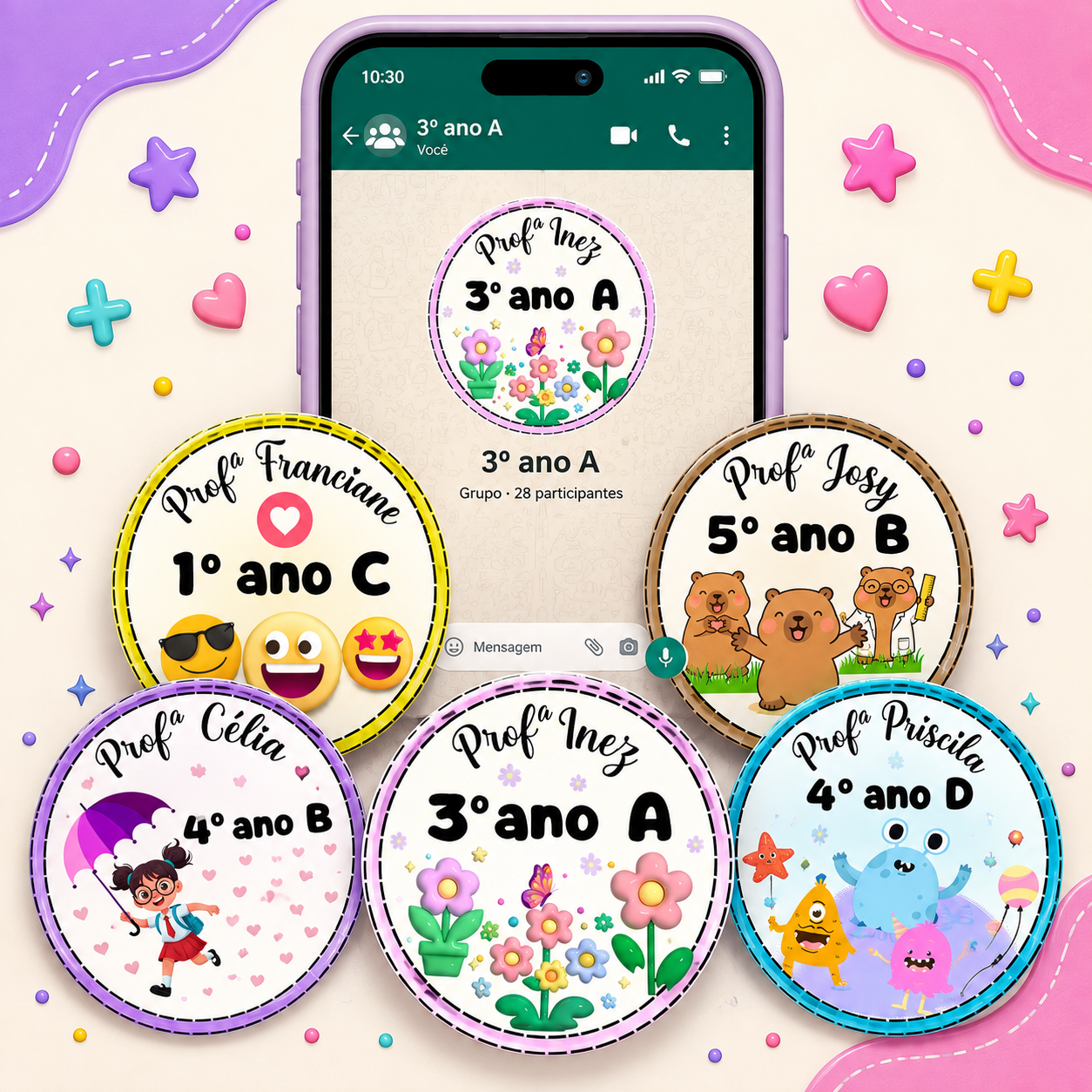 Capinhas para grupos de whatsApp - TEMPLATE EDITÁVEL NO CANVA — amostra 1: O que você recebe