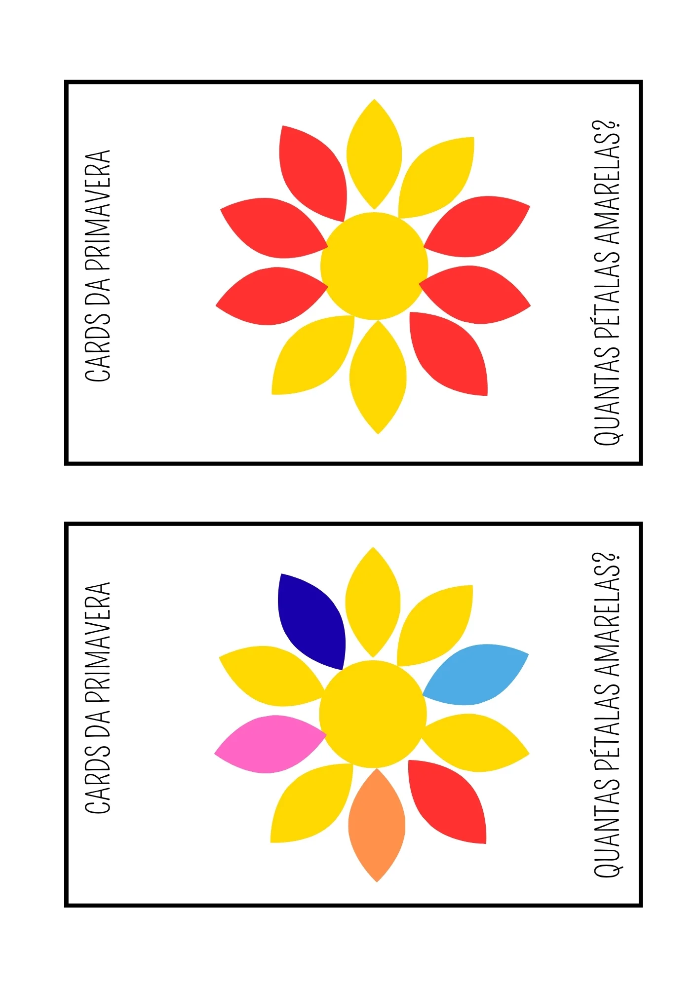Cards da Primavera: Atividades Lúdicas e Educativas para Crianças — amostra 2: Importância para o Estudante