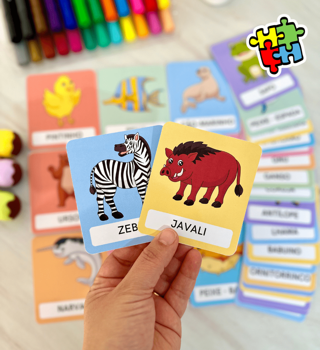 Cards de animais: 84 cartões em PDF para imprimir — Ciências para Educação Infantil: Trabalhe o reconhecimento de animais e…