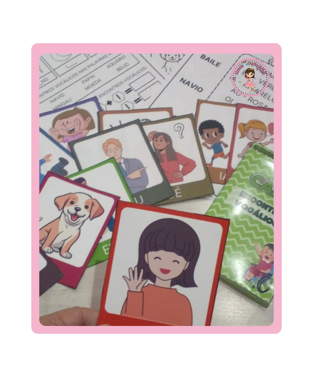Cards de encontros vocálicos para imprimir — amostra 3: Para quem o recurso é indicado
