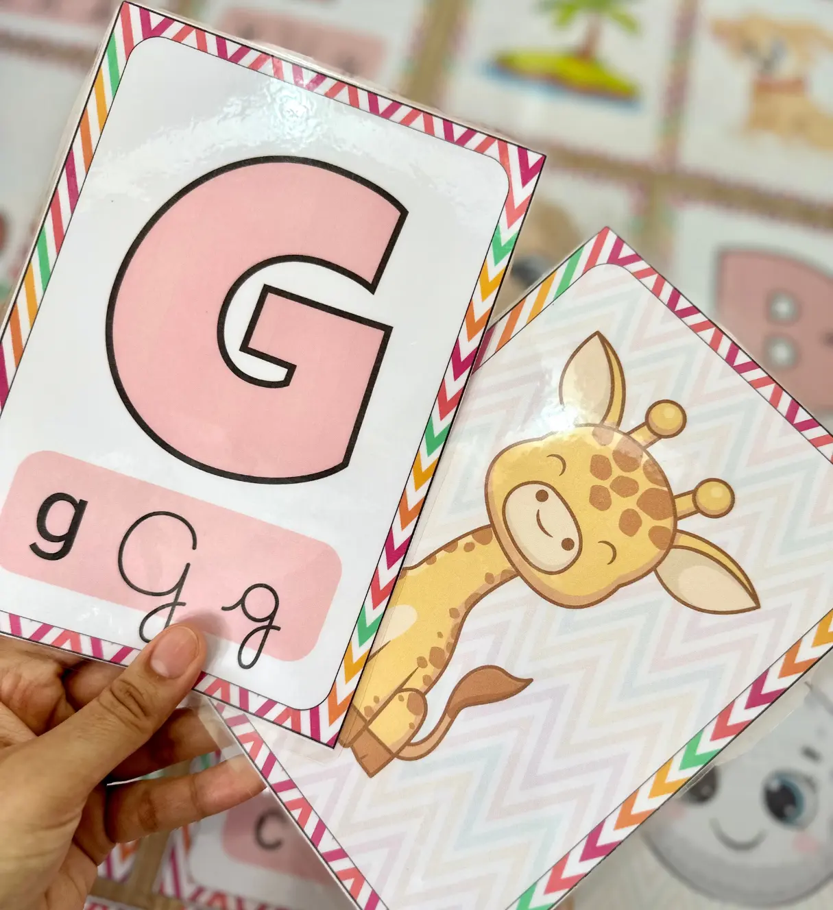Cards do Alfabeto para Pareamento de Letras e Imagens — amostra 4: Para quem é indicado e o que pode ser trabalhado