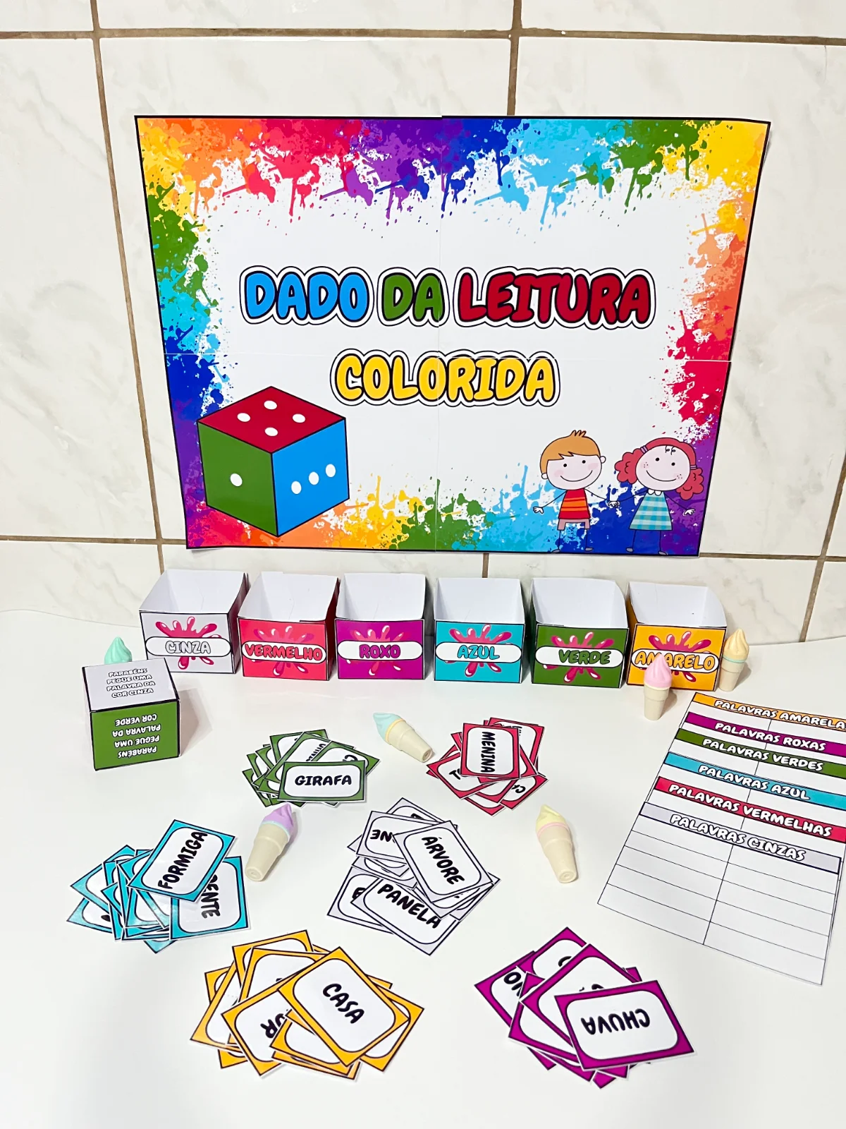Cards Silábicos – 1º e 2º Ano | Língua Portuguesa e Alfabetização — amostra 3: Cards Silábicos para reconhecer, formar e…